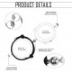 Couple Magnetic Bracelet Set Mutual Attraction Rope Braided Charm Pendants Bracelet Couple Gift Jewelry Set For Women Men Couple Magnetic Bracelet Set Mutual Attraction Rope Braided Charm Pendants Bracelet Couple Gift Jewelry Set For Women Men